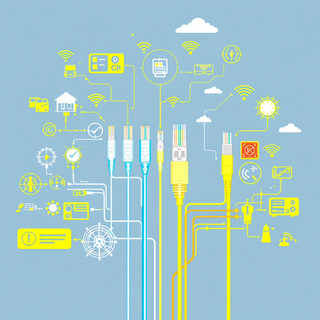 راهنمای انتخاب بهترین کابل شبکه برای محیط‌های مختلف